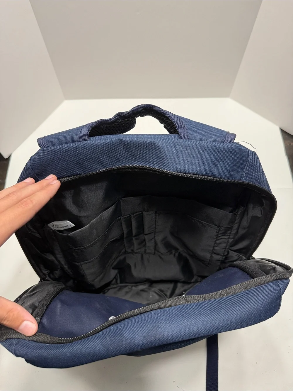 Navy Backpack for Men - Durable Everyday Pack